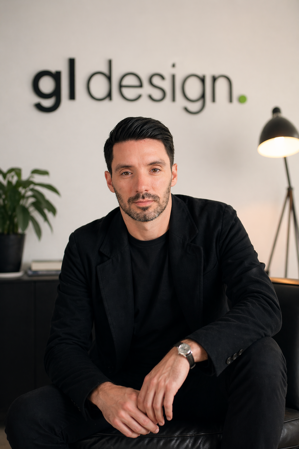 Portrait de Guillaume L., GL Design